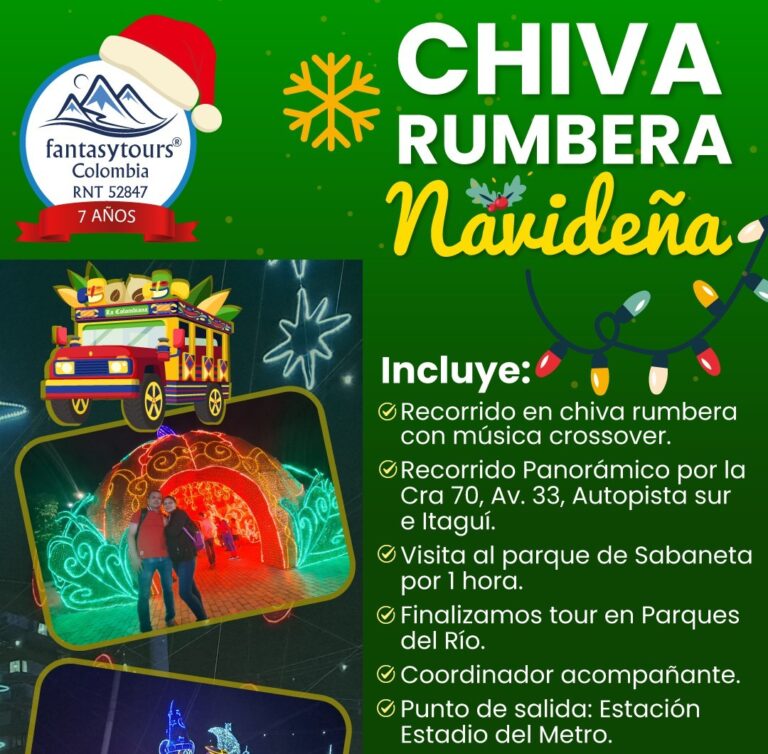 ¡Descubre Medellín al abordo de la chiva rumbera!